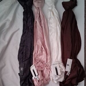 Nine West Elegant Scarf Collection - Black, Pink, White, Brown